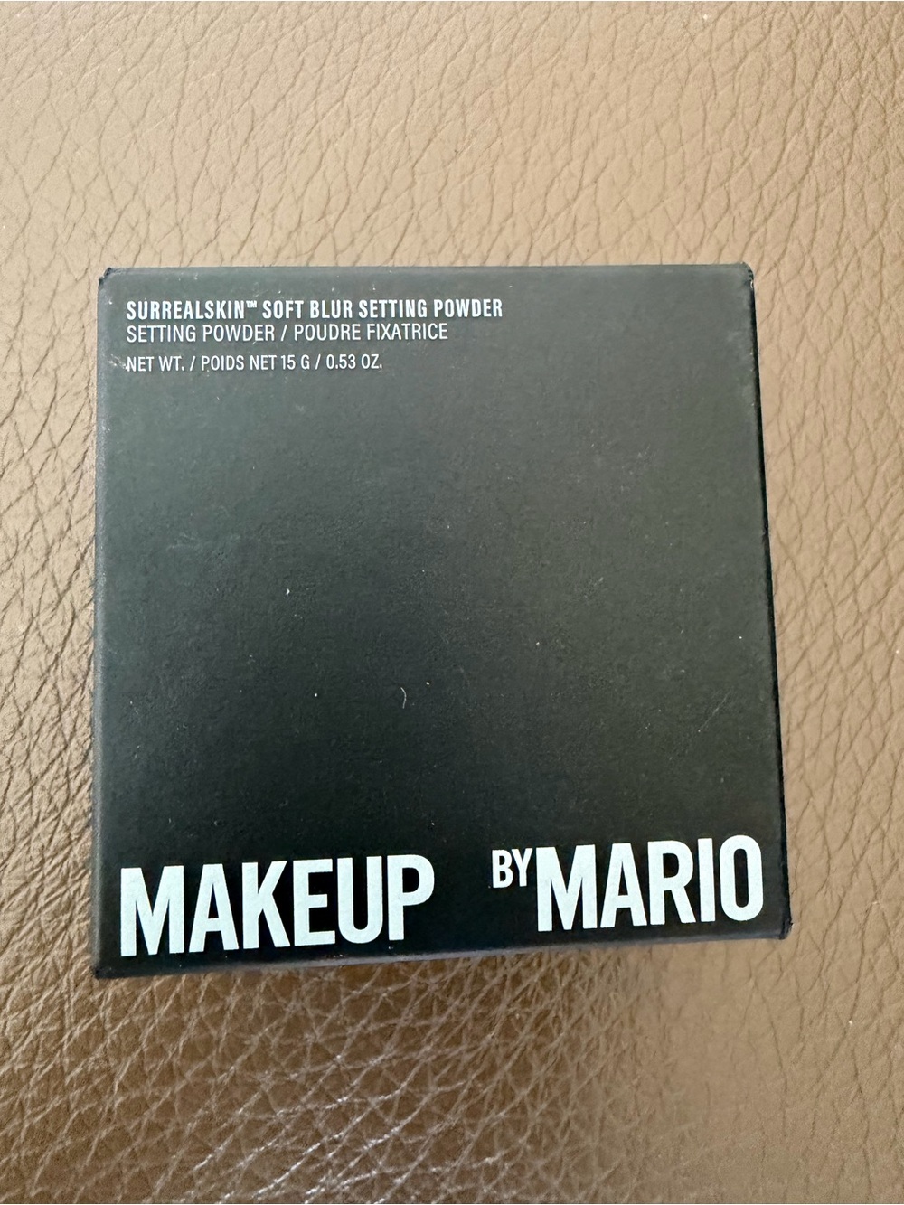 Makeup By Mario Soft Blur Setting Powder — Black Compact
